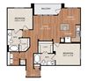 D5 Floor Plan D5 Floor Plan at Berkshire Medical District, Dallas, TX, 75219